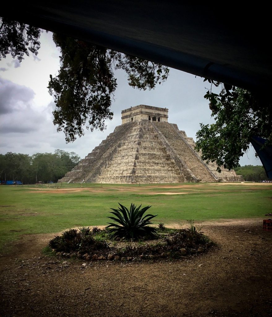 mayan, temple, mexico