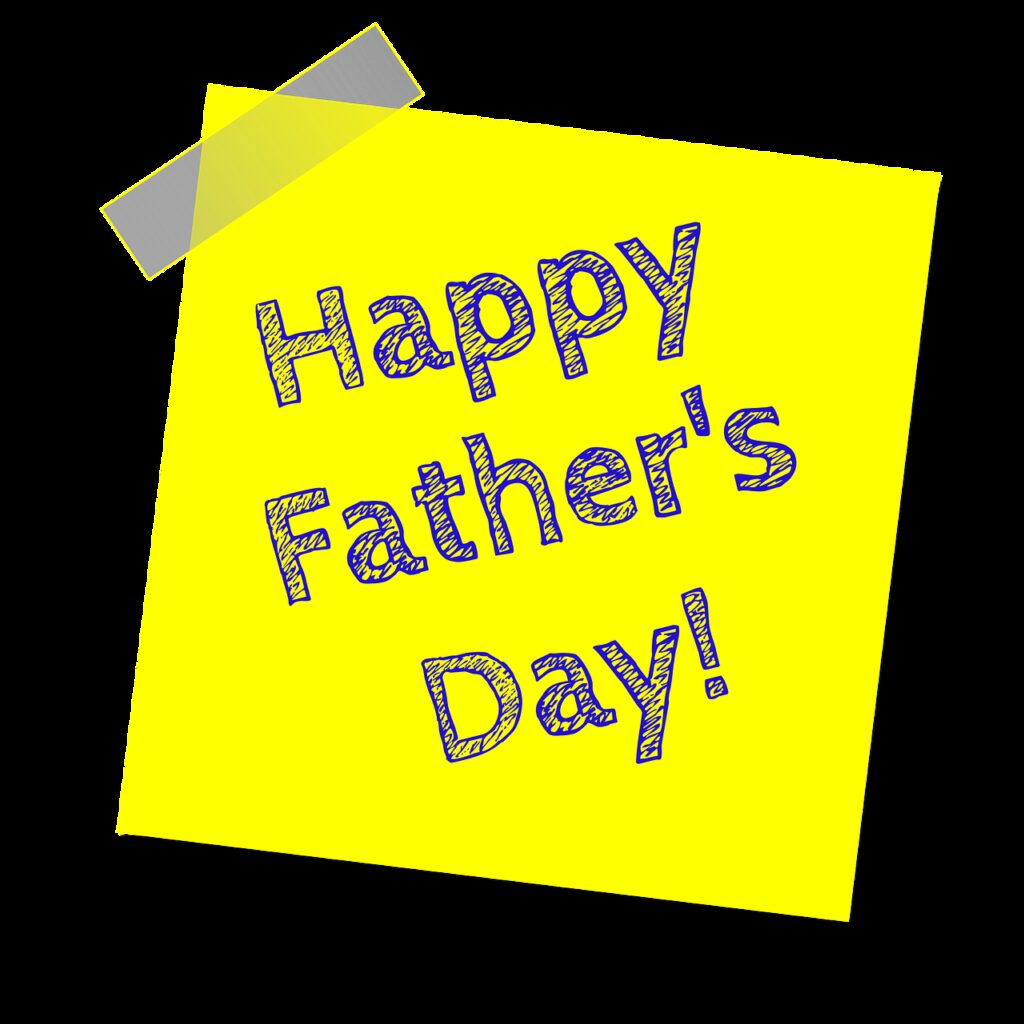 father's day, happy father's day, yellow